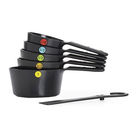 Oxo 6PC BLK Meas Cup Set 11110901
